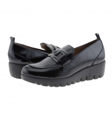 Zapatos C-33303 piel charol negro Wonders